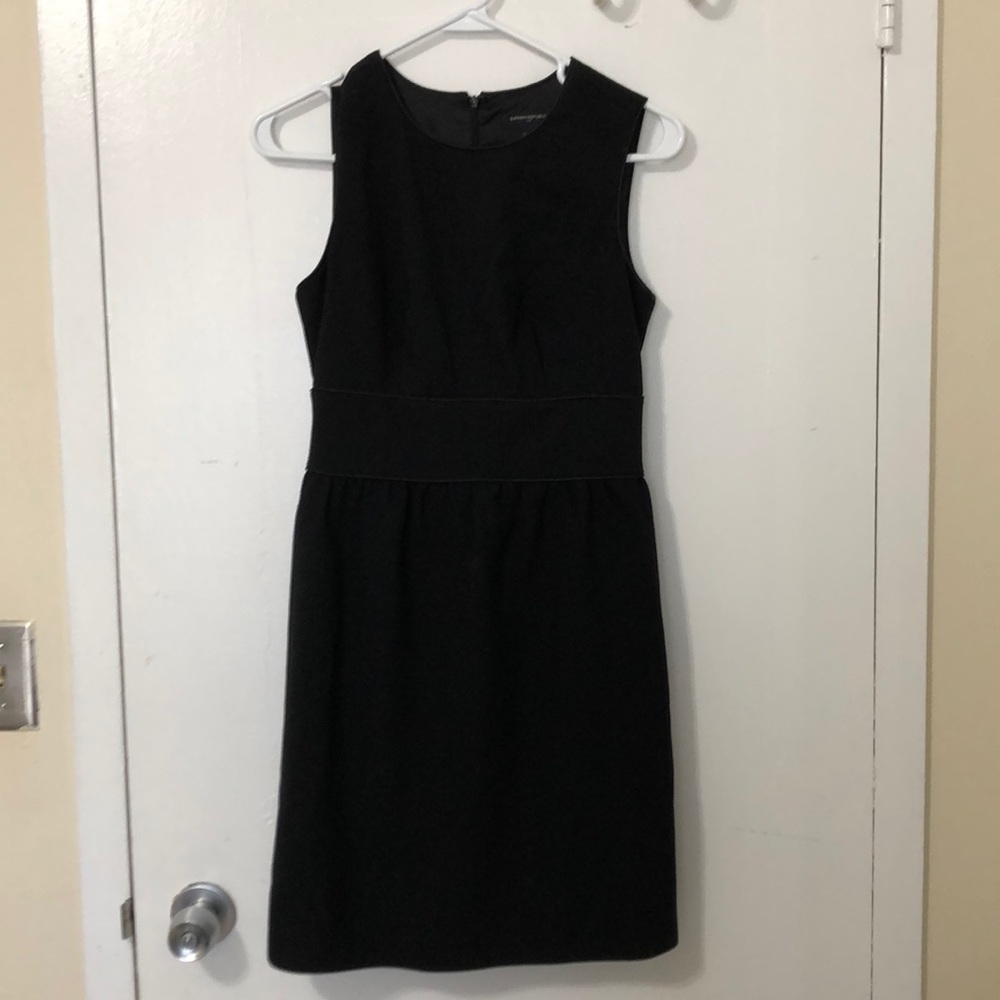 Banana republic lined black dress size 0